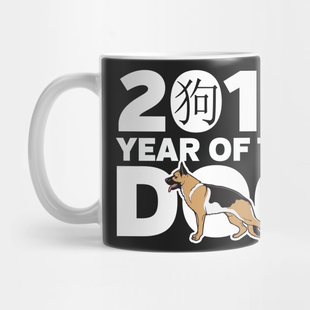German Shepherd Year of the Dog by RadStar